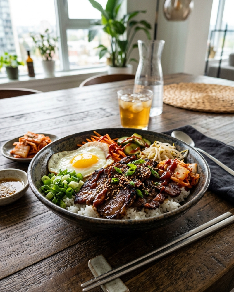 korean bbq beef bowl recipe