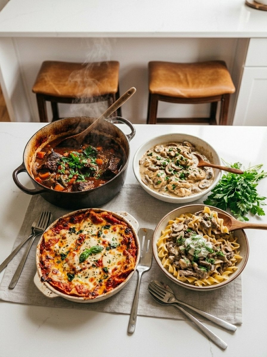 comfort meals for cozy evenings