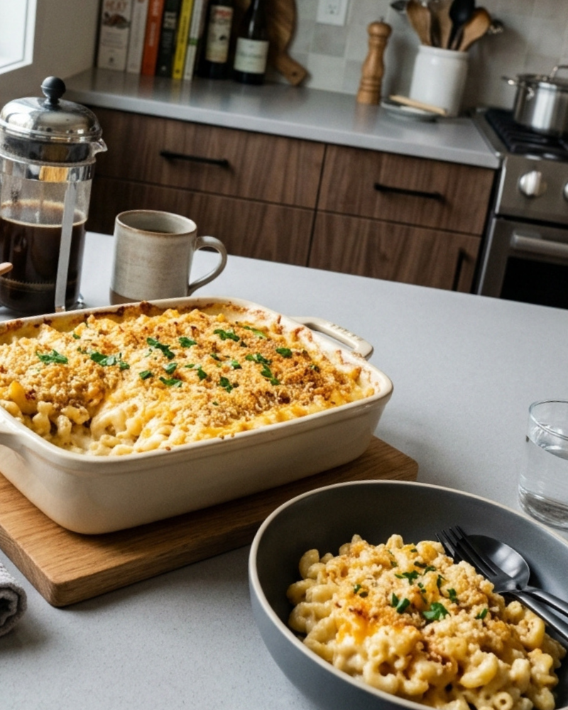 creamy baked mac and cheese recipe