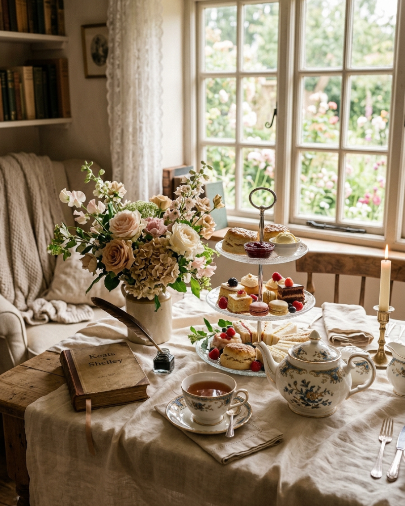 Poetcore Kitchen: hosting an intentional tea party.