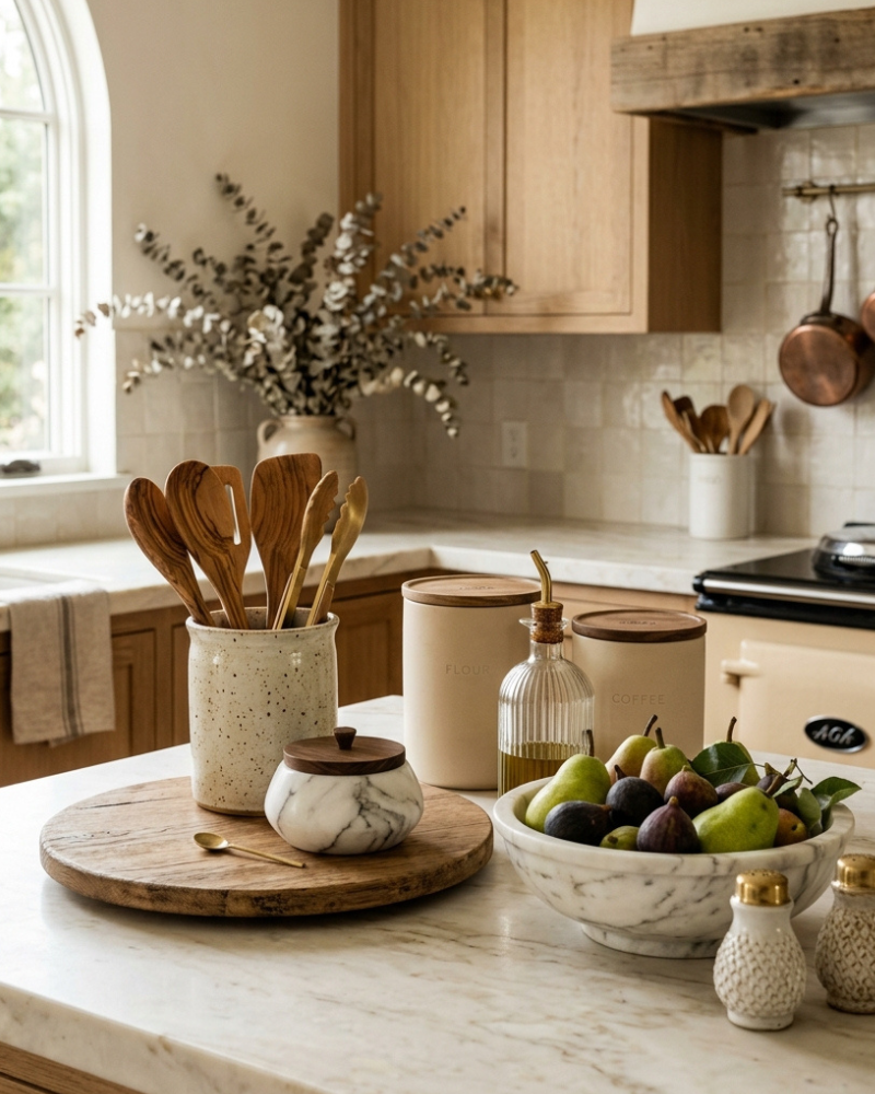 kichen counter decor essentials
