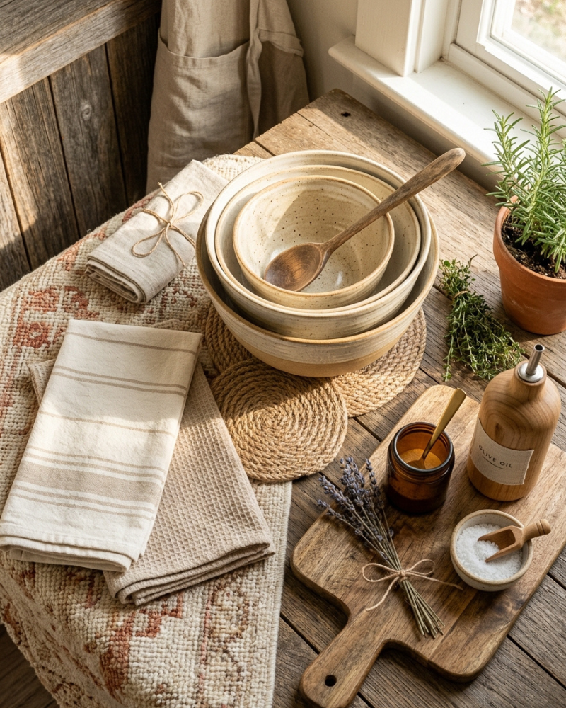kitchen decor textures