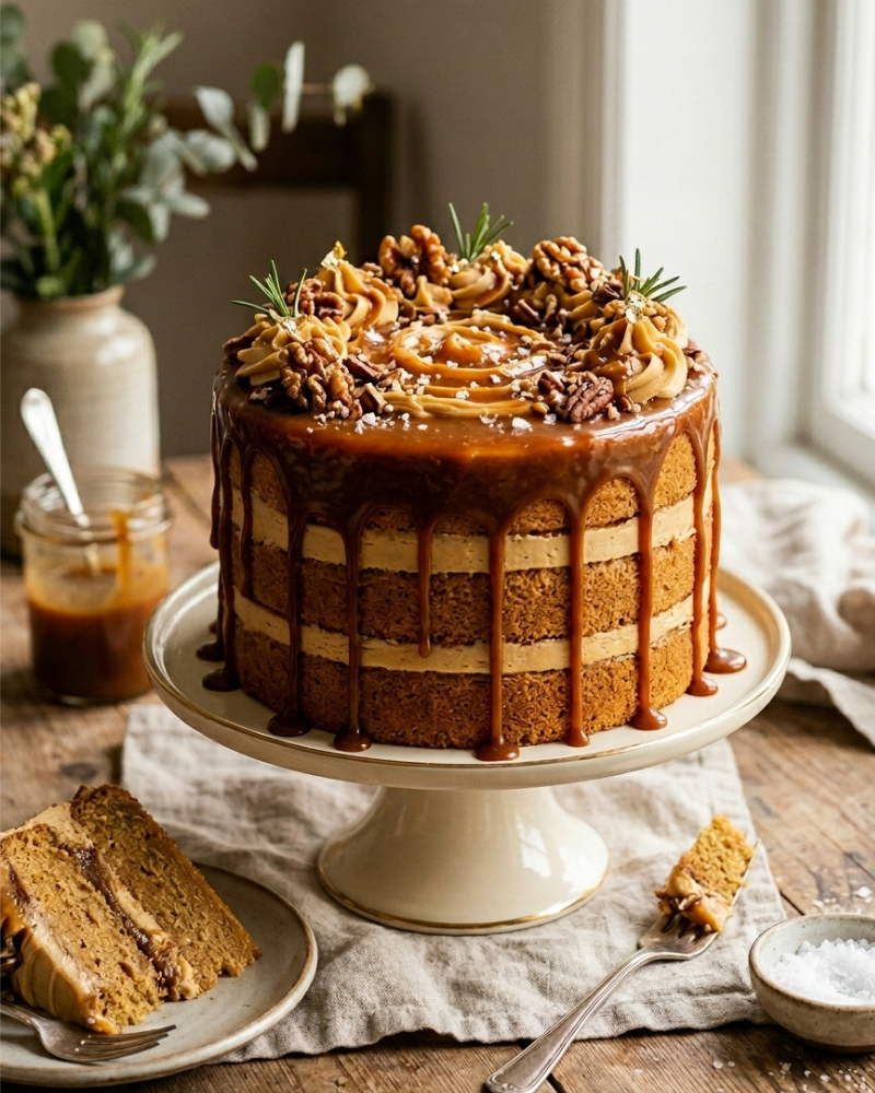 caramel cake recipe