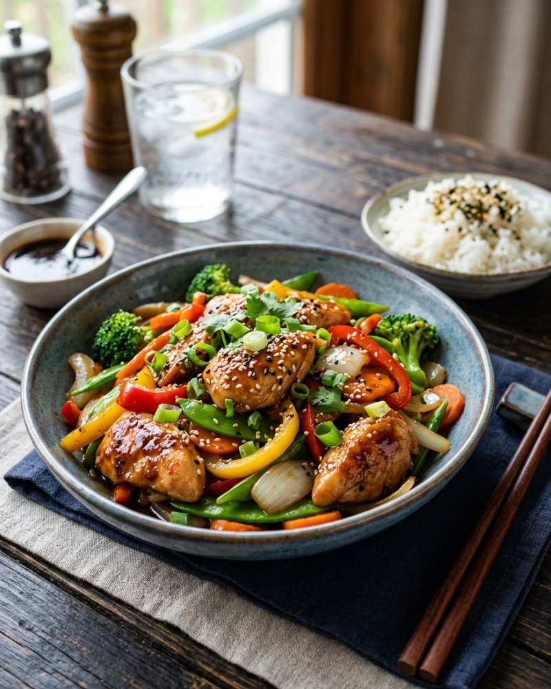 teriyaki chicken stir-fry recipe